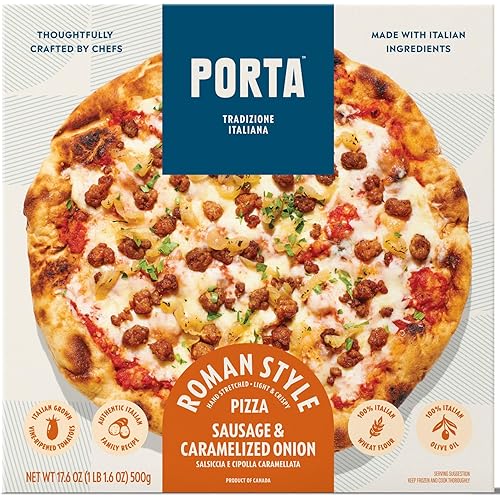 Porta, Pizza Sausage And Carmelized Onion, 17.6 Ounce