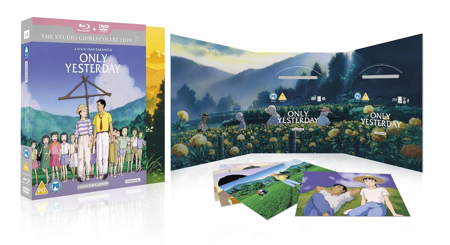 Only Yesterday Collector's Edition (Amazon Exclusive) [Blu-ray] [2022]