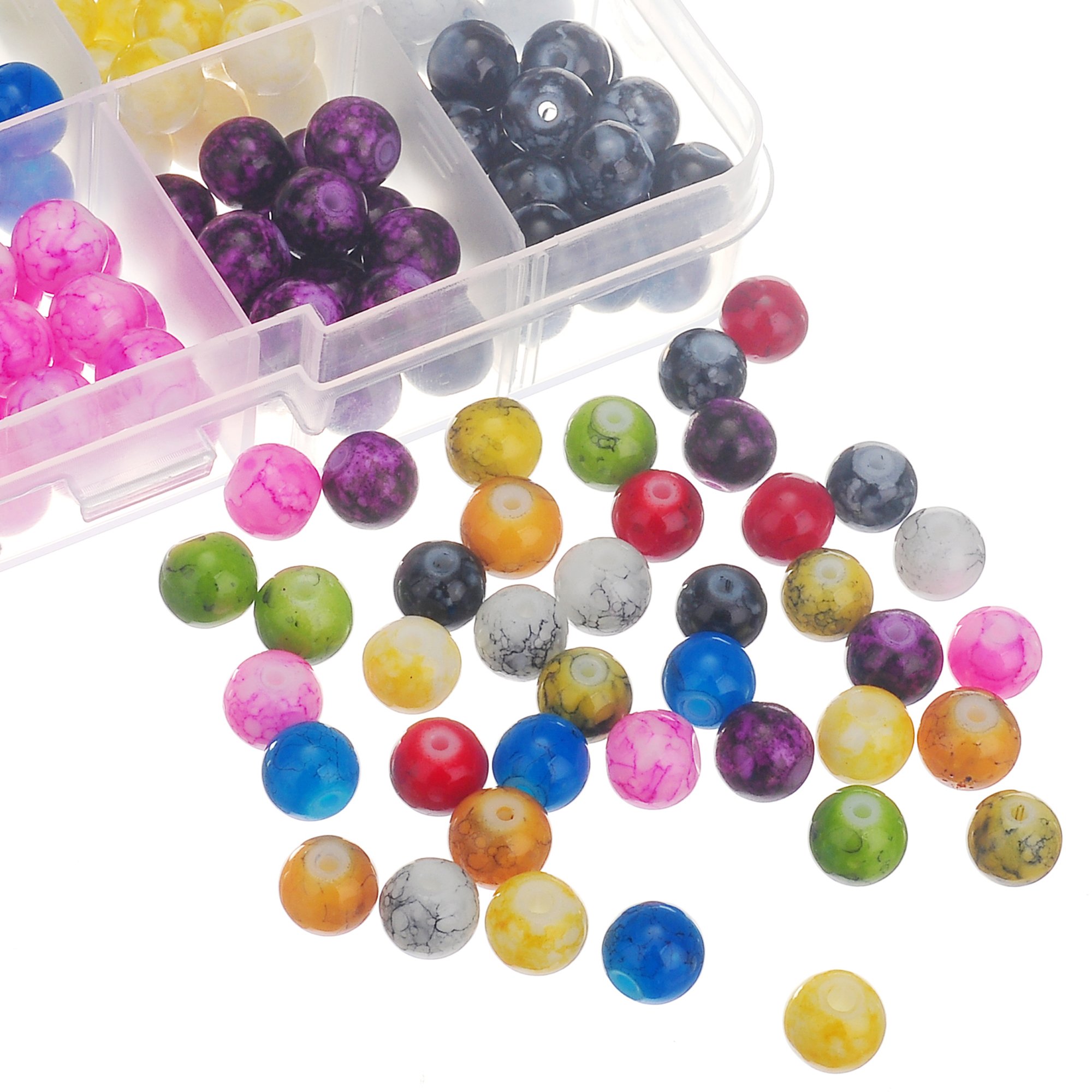 Bottiglie Di Vetro Dei Colori Misti Compreso Verde, Bianco Della Radura Fronte Image82863272