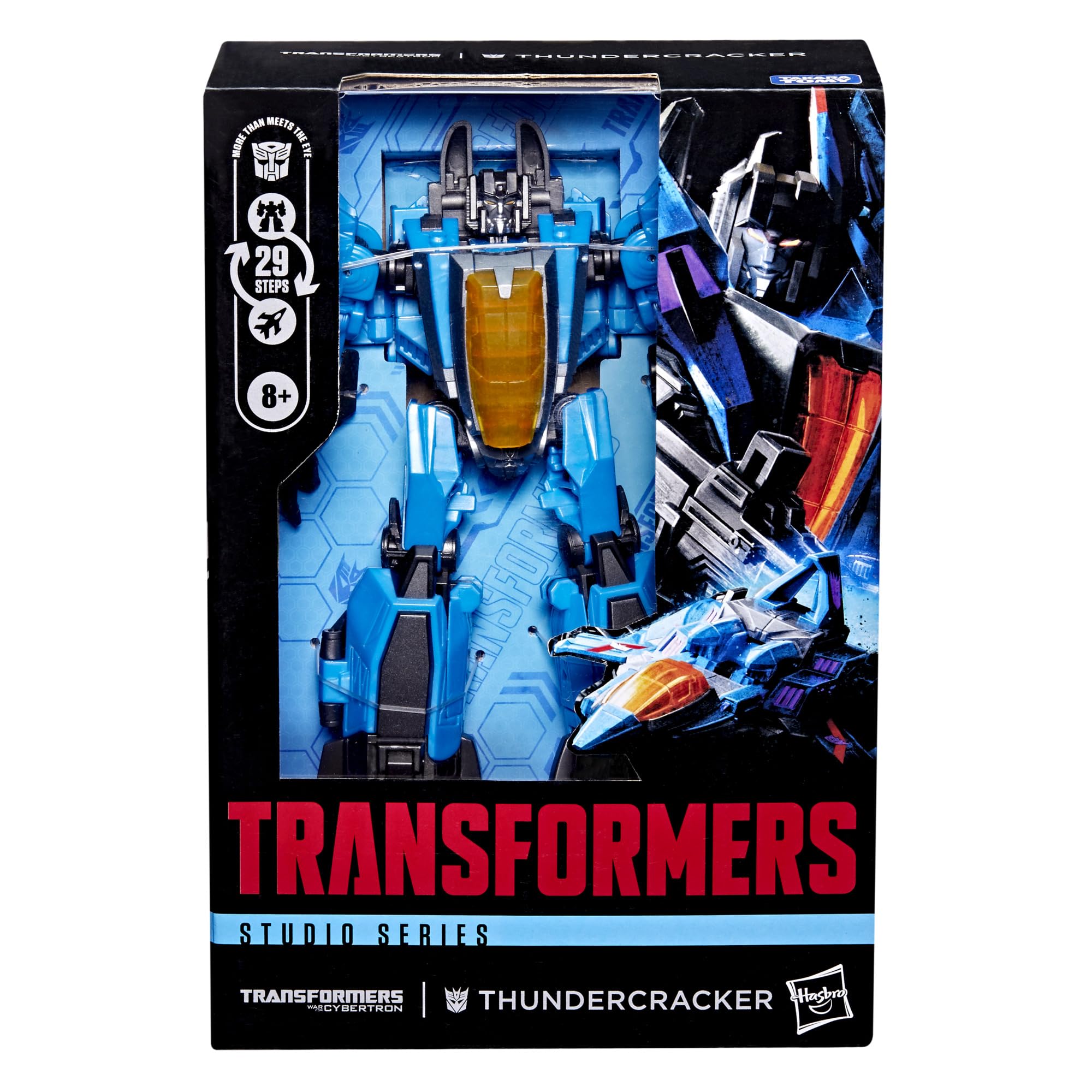 Titanium Series Transformers 3 Inch Metal Robot Masters Thundercracker