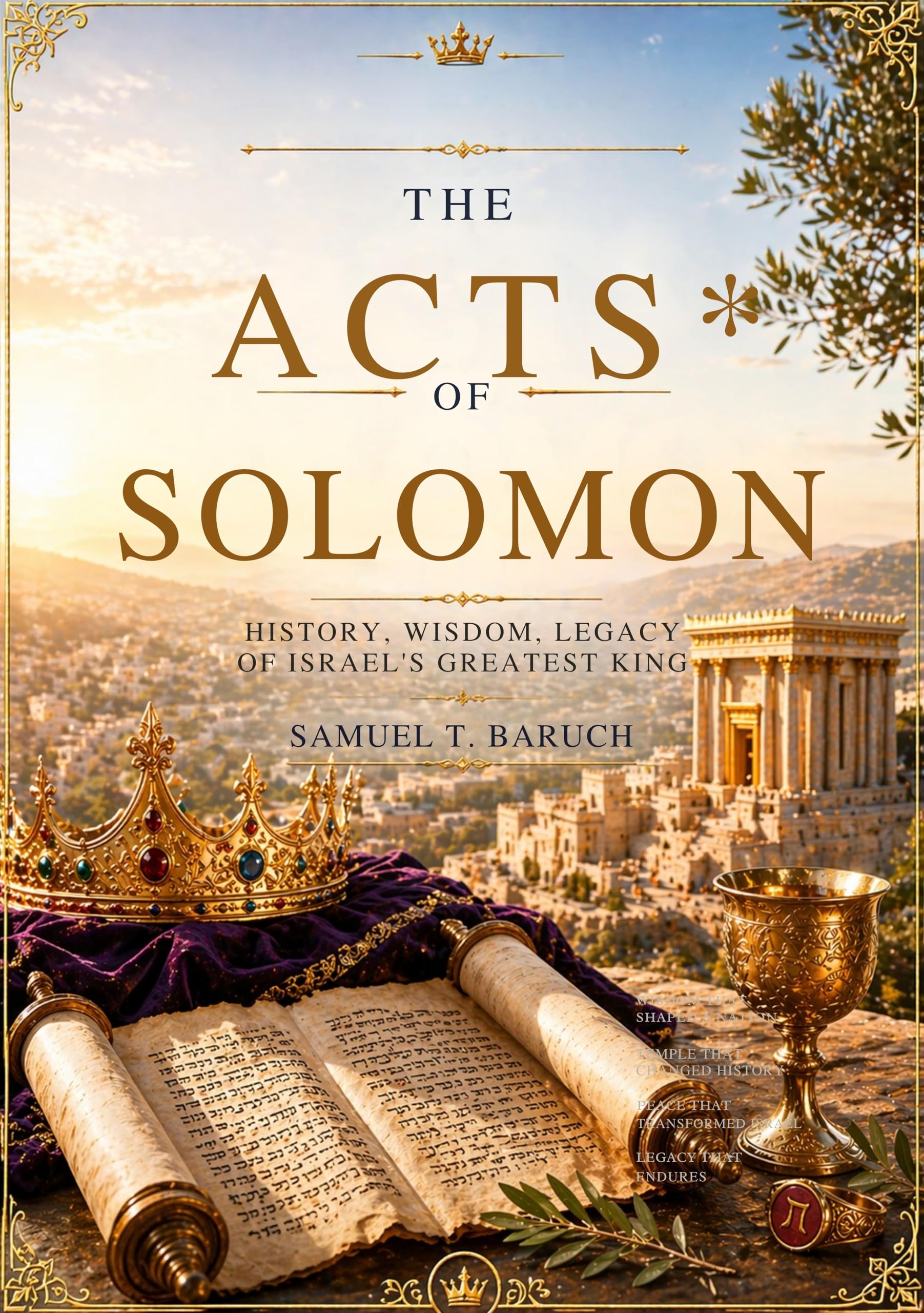 The Acts of Solomon legacy d'Israël livre d'histoire et sagesse biblique