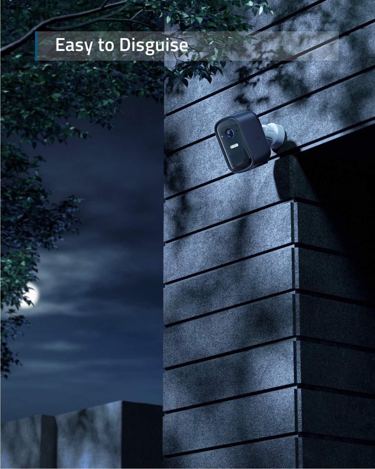 eufy Security eufyCam 2C Skin (Doppelpack), Silikonhülle Schutzhülle für eufyCam 2C, einfache Installation, Schützt vor Regen (Generalüberholt)