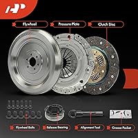 Vista 3 de A-Premium Kit de embrague de transmisión con volante compatible con Volkswagen Jetta 1999-2005, Golf 1999-2006, Beetle 1998-2006 y TT 2000-2006