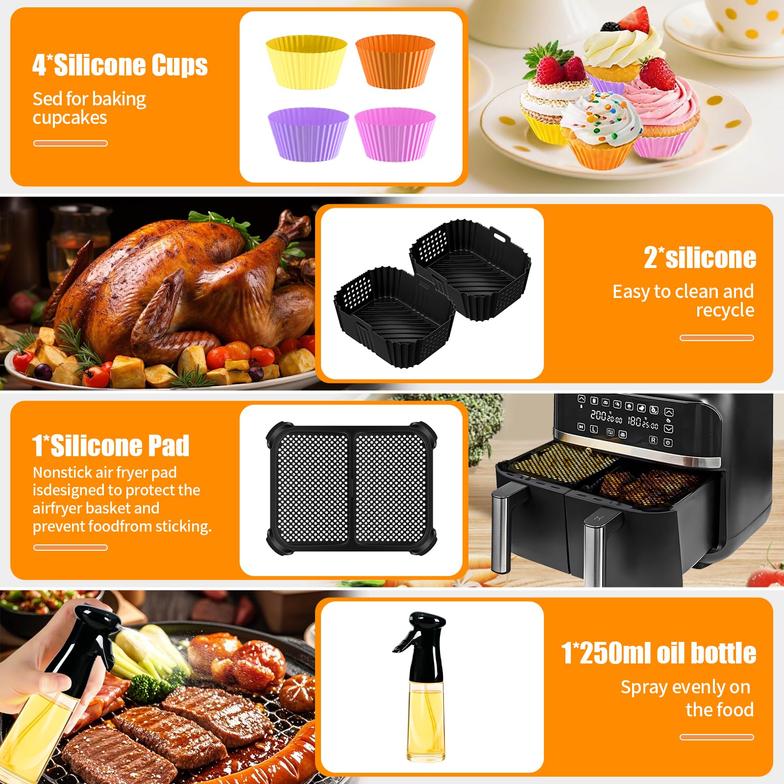 Cosori, accessori per friggitrice ad aria calda e friggitrice ad aria