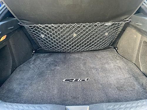Miniatura 3 de Organizador de maletero para Toyota C-HR 2018-2022 - Organizador de maletero de coche de malla - Red de carga para SUV, Coupé - Red de malla de