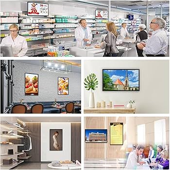 Amazon.com : 64GB 21.5inch FRAMEO Digital Photo Frame with