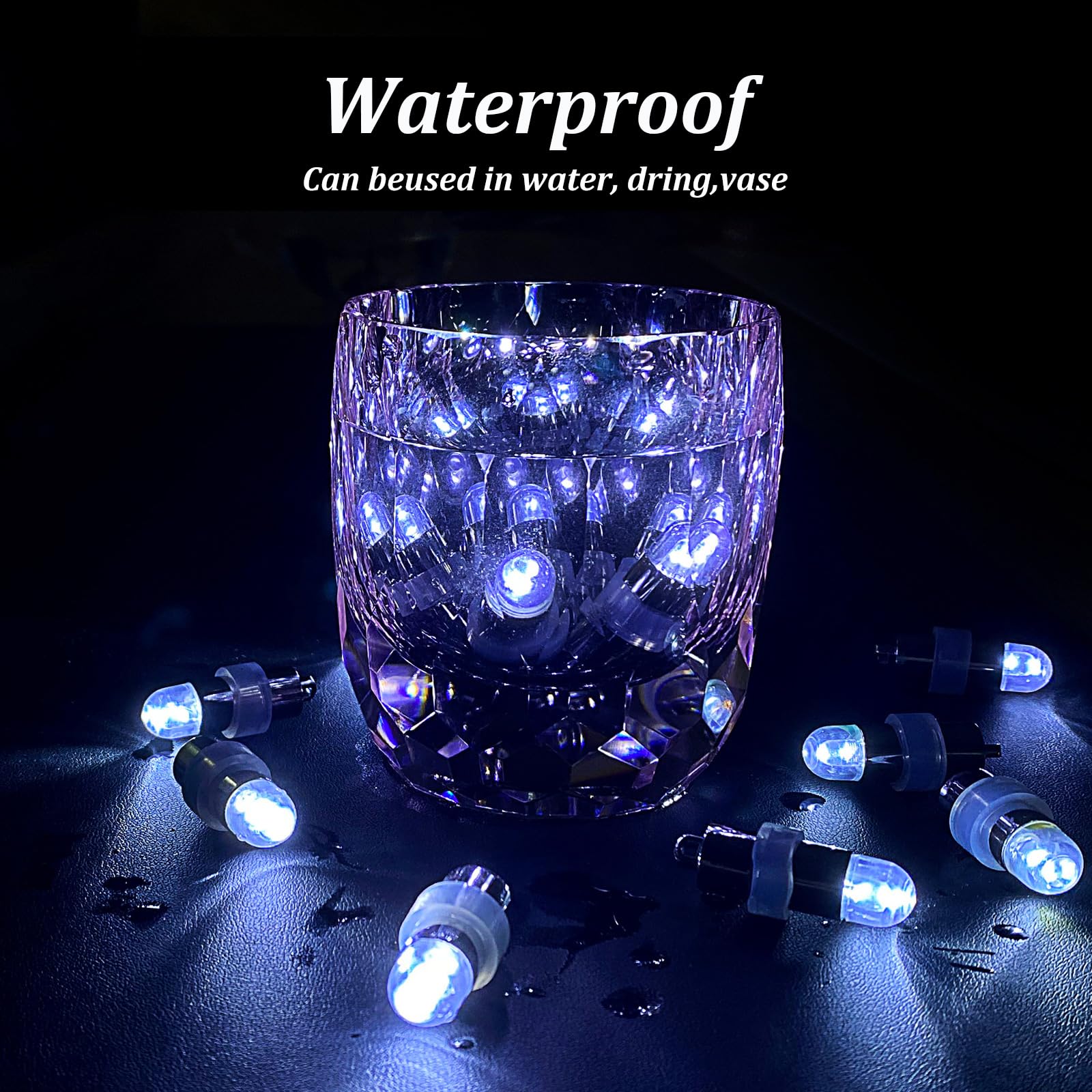 Yooumoga 25pcs LED Balloon Lights White?Mini Paper Lantern Lights Waterproof Mini Balloon Lights Battery Operated LED Party Lights Paper Lantern Balloons Halloween Wedding Party Decor (JYZDD23)