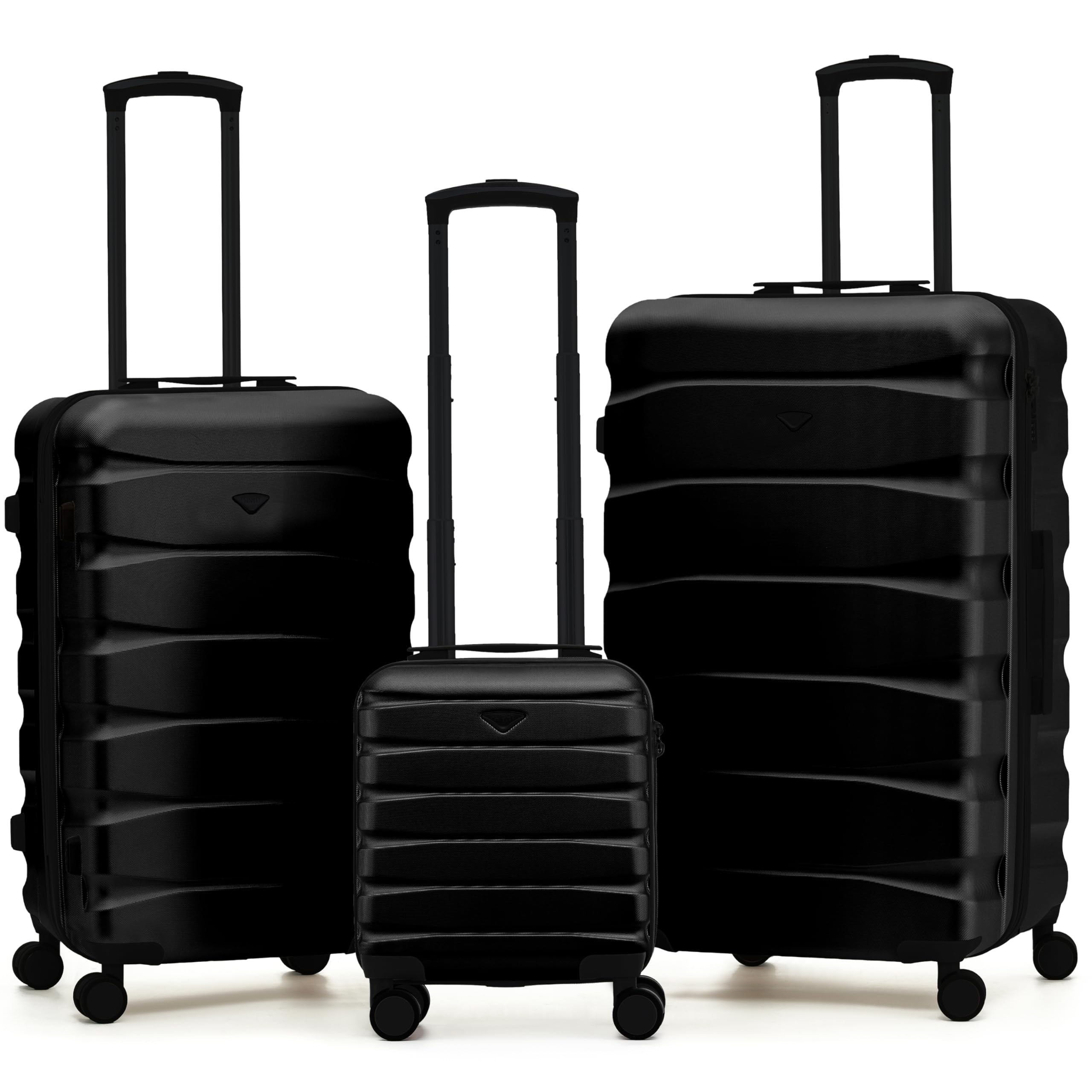 Flight Knight Underseat Cabin Suitcase 45x36x20cm | Free Hand Luggage for EasyJet & Wizz Air | Lightweight ABS Hard Shell with 8 Silent-Glide Spinner Wheels | Max Space Travel Bag — view 134