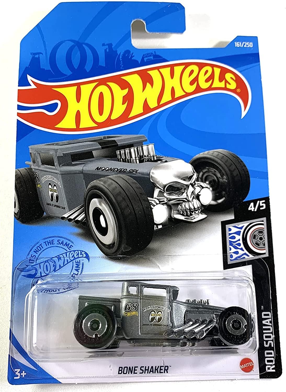 2021, Bone Shaker Moon Eyes Gray, Rod Squad 4/5, 161/250