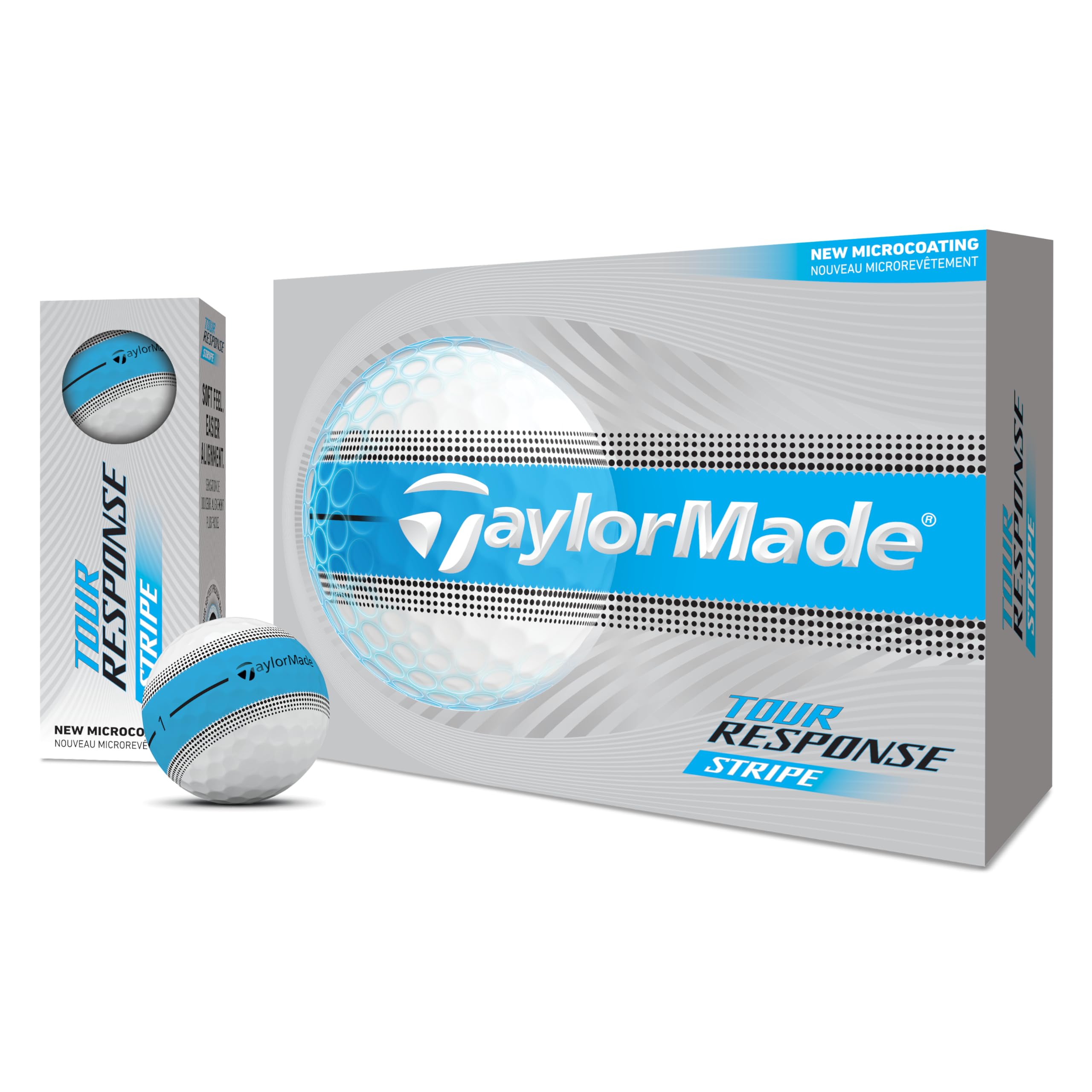 Taylormade Golf Tour Response Stripe Blue 12 Pack