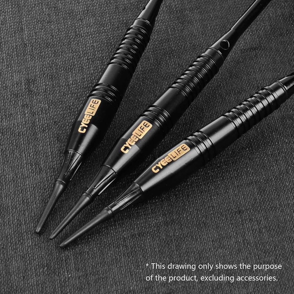 Punte Per Freccette CyeeLife 2BA - 100 Pezzi In Plastica, Per Bersagli Standard