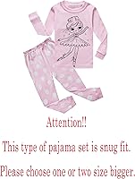 Vista 2 de Family Feeling Conjunto de pijama de manga larga, diseño 100% de algodón, para niños pequeños