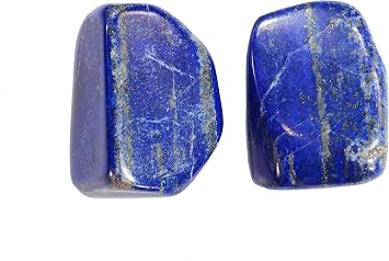 Lapis Lazuli 1/2" 2 Pieces AAA Grade Tumbled Polished Rock