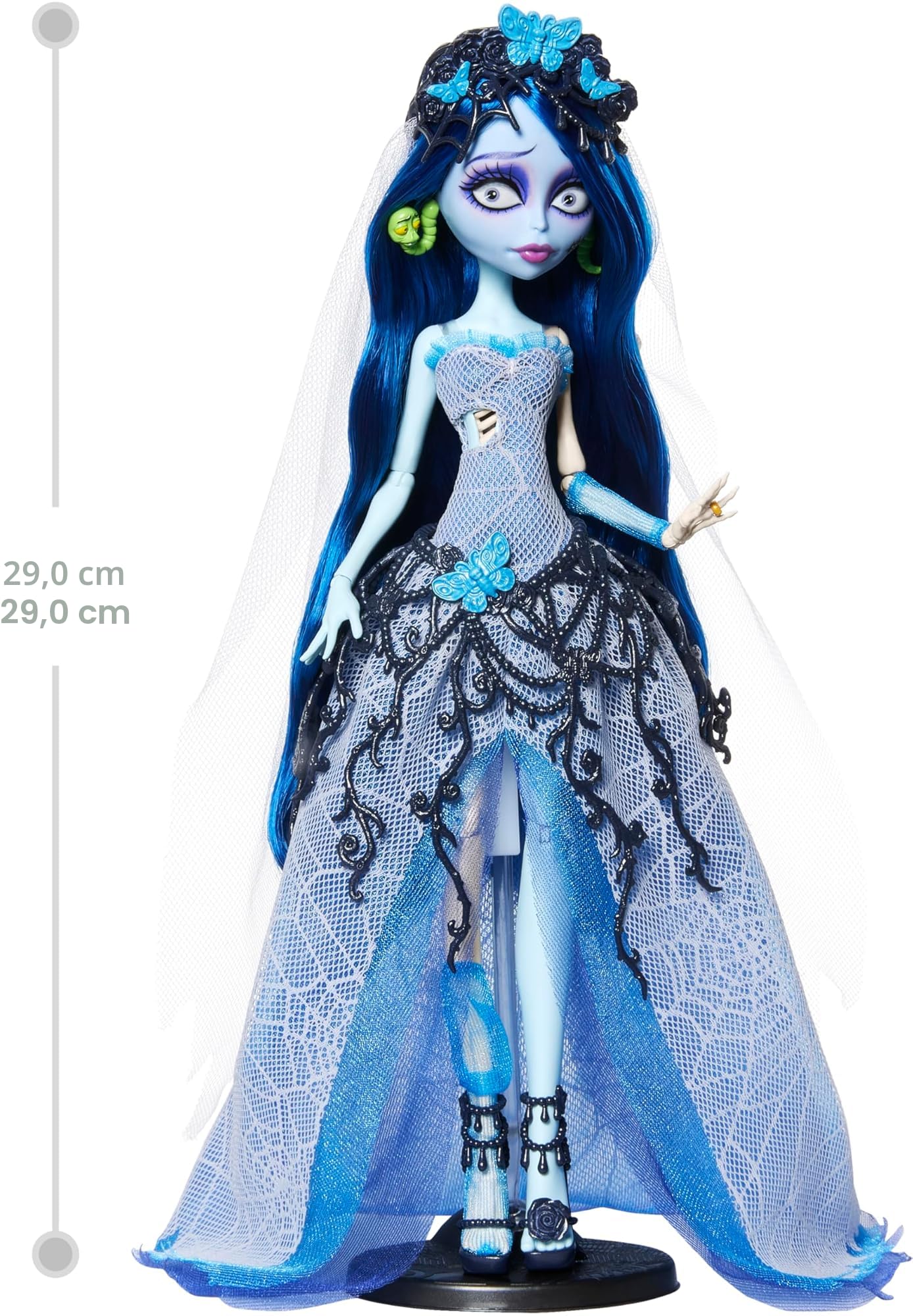 モンスターハイ コープスブライド　エミリー　ドール Emily Corpse Amazon.com: Muñeca coleccionable Monster High Skullector, Corpse