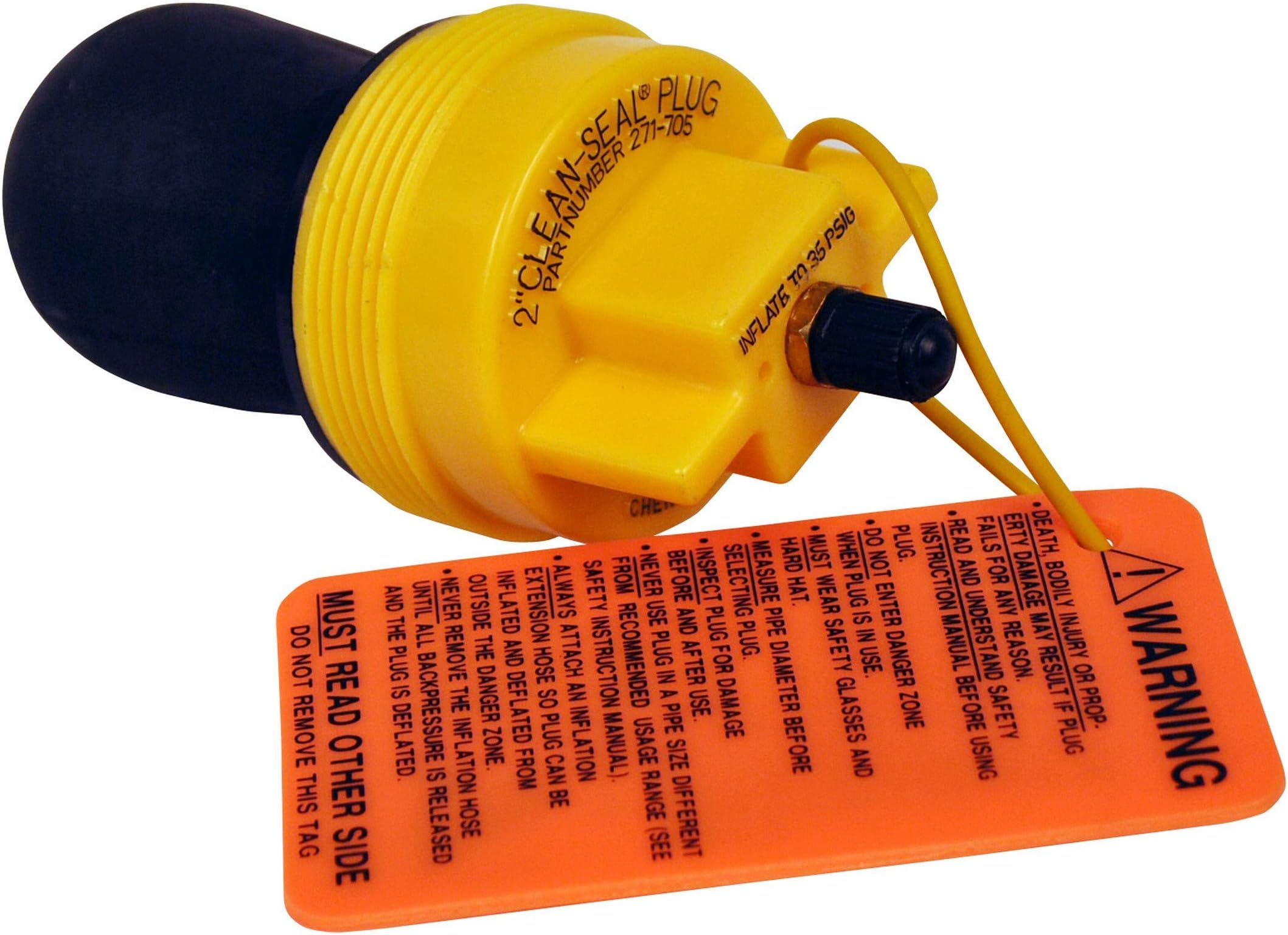 Cherne 271508 Pneumatic Test Plug, 1-1/2 in