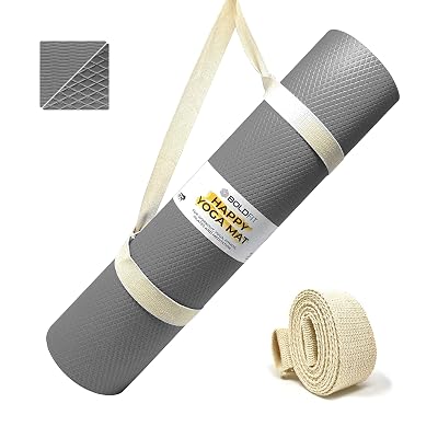 Boldfit Yoga Mats For Women Yoga Mat For Men Exercise Mat For Home Workout Gym Mat Anti Slip Yoga Mat 6Mm Workout Mat Yo