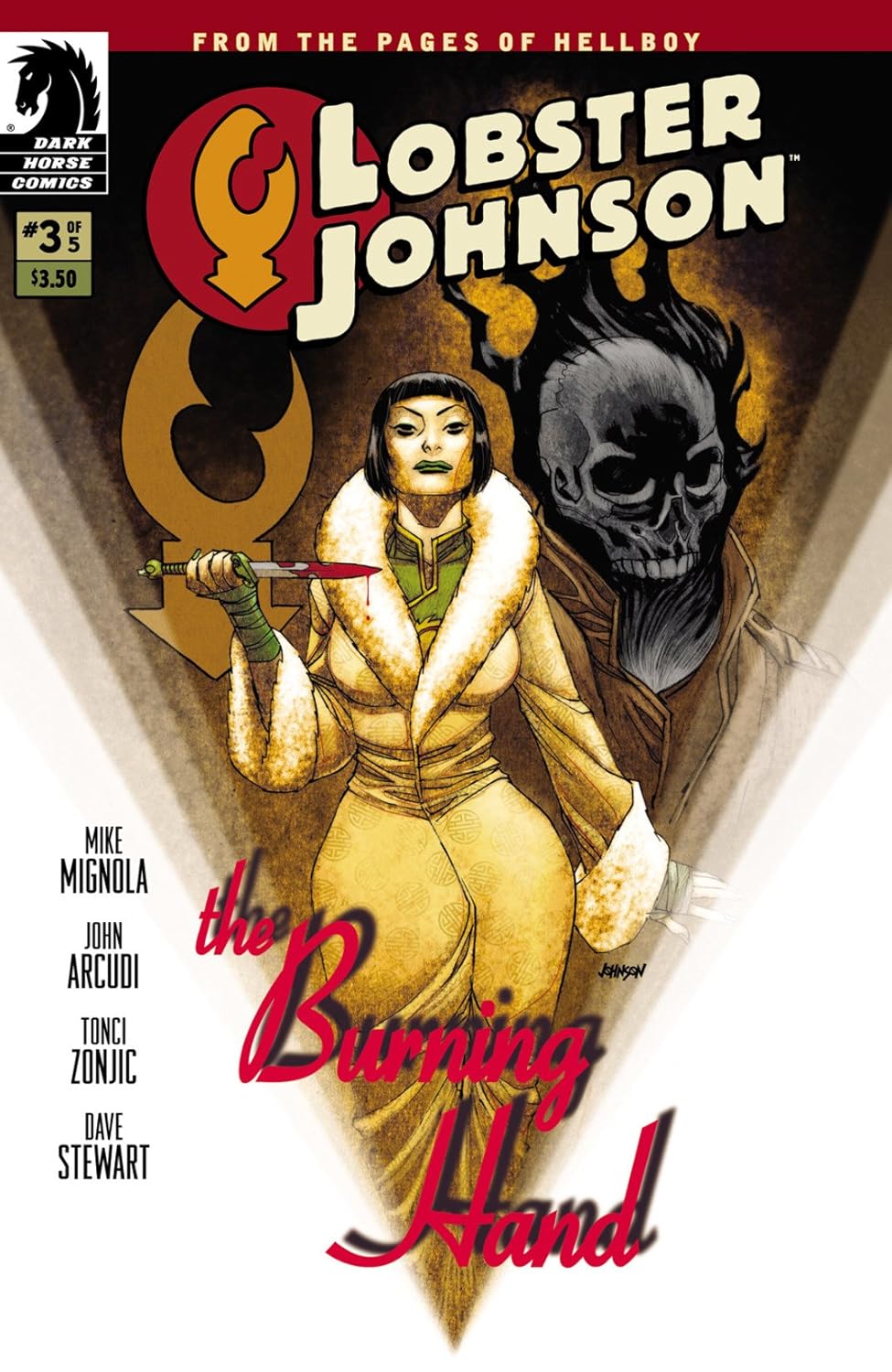 Lobster Johnson The Burning Hand 3 eBook Arcudi, John