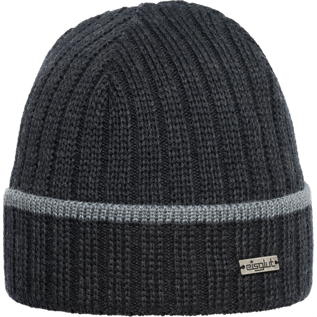 Eisglut Men Fisher Merino Fleece - Anthracite, One Size