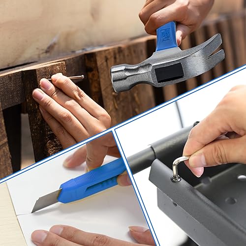 Miniatura 8 de CARTMAN Paquete de combinación de herramientas de reparación de automóviles de 180 piezas, juego de herramientas mixtas, kit de herramientas