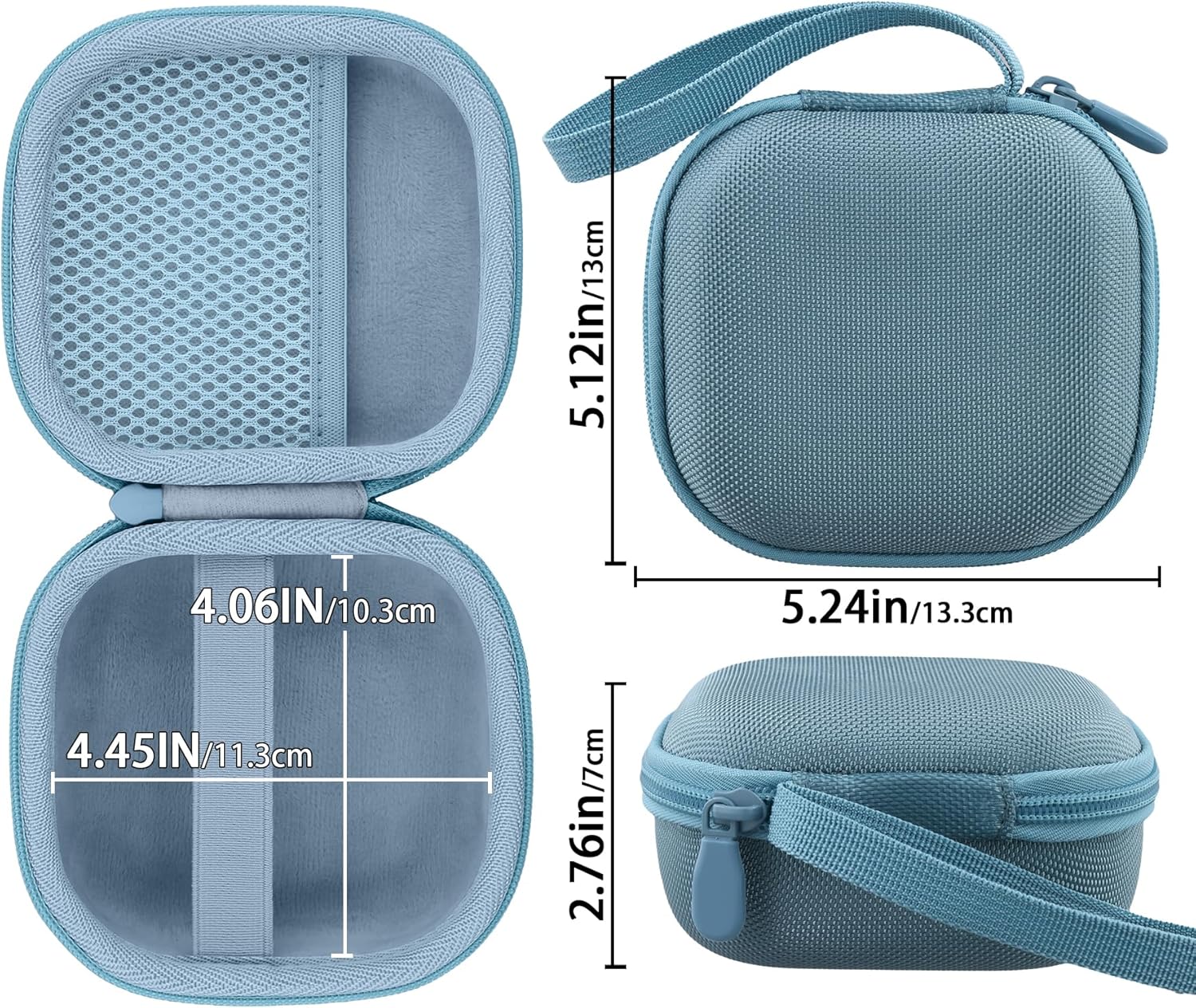 Speaker Case Compatible with Bose New SoundLink Micro 2nd Gen Portable Bluetooth Speaker(Blue Case) - Image 6