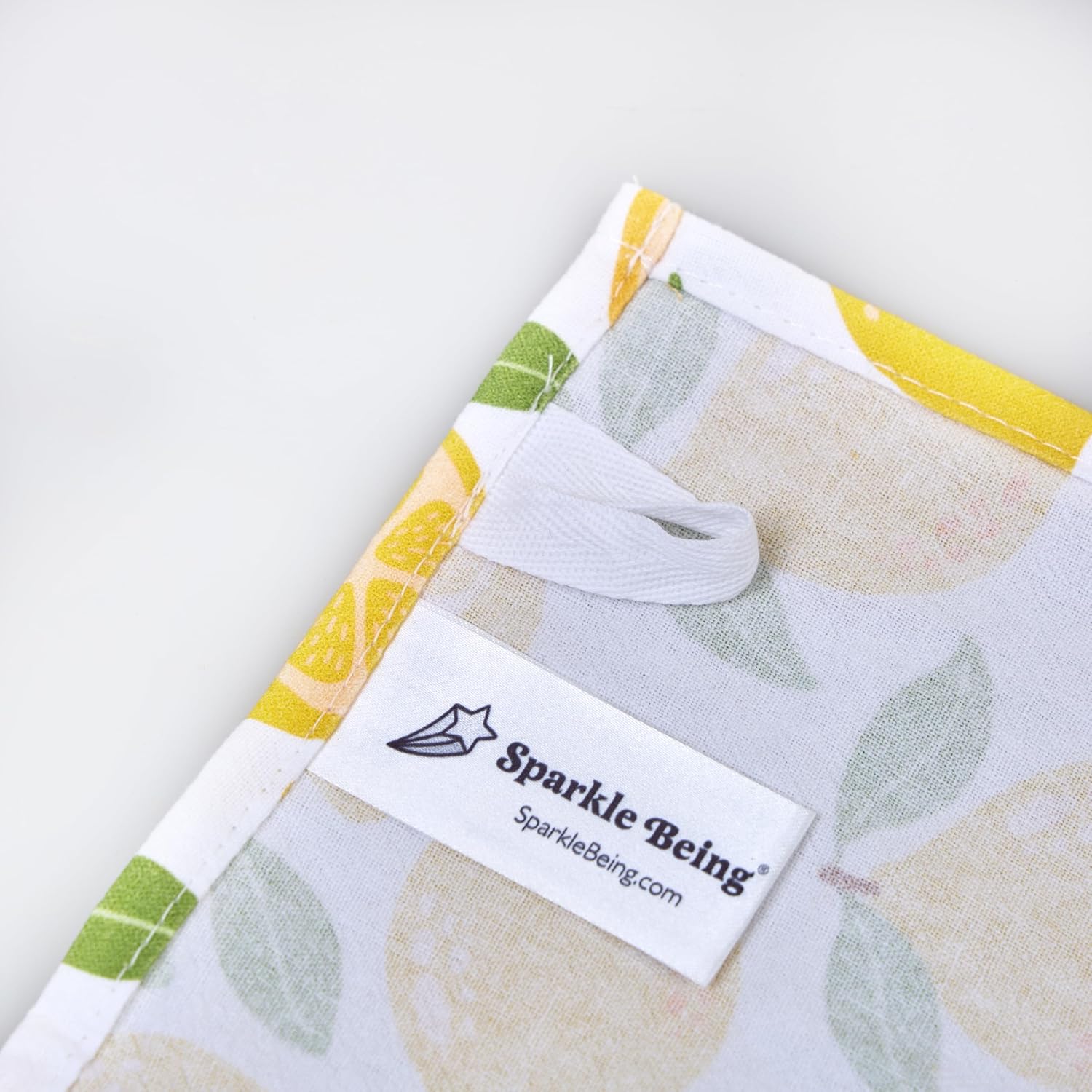 Lemon Grove Tea Towels for Kitchen – 100% Cotton, Reusable, Highly Absorbent & Durable Kitchen Dish Towels Set | Cute & Decorative Kitchen Towels | 16" x 26" (Set of 2)