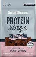 Vista 9 de SmartBones Anillos de proteína con pollo real y batata, 5 onzas