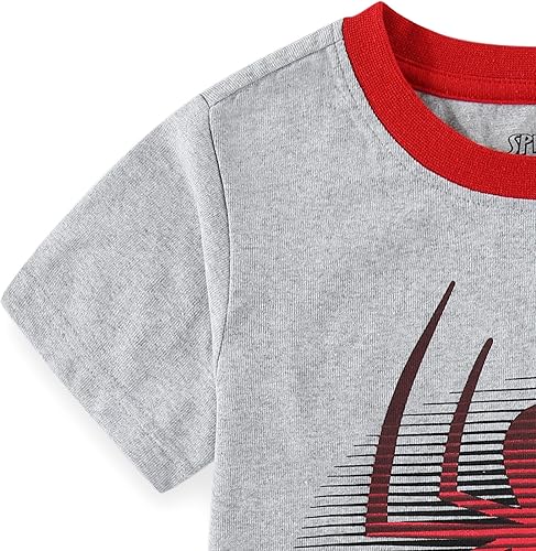 Miniatura 5 de Marvel Spider-Man - Paquete de 2 camisetas de manga corta para niños pequeños a niños grandes