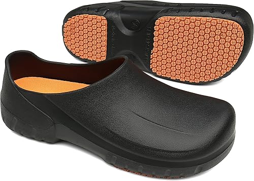 Zapatos de chef antideslizantes para hombre, zapatos de trabajo antideslizantes profesionales impermeables para cocina, restaurante, hospital,