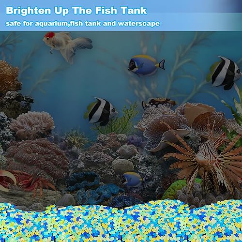 Miniatura 4 de 300 piedras brillantes para decoración de jardín, piedras brillantes que brillan en la oscuridad, guijarros luminosos para decoración de pasarela,