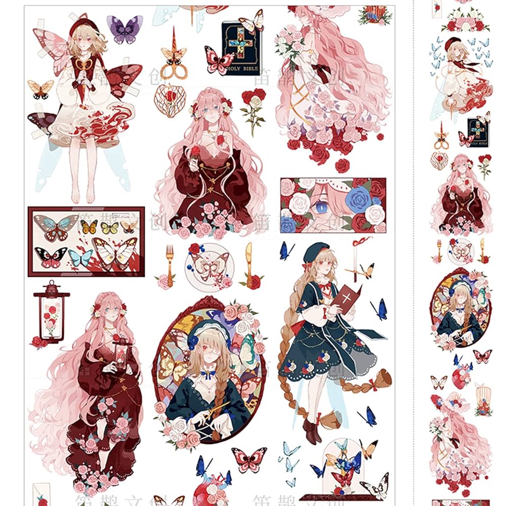 M447.新七天 风的协奏曲 マスキングテープ PET M447.新七天 风的协奏曲 マスキングテープ PET