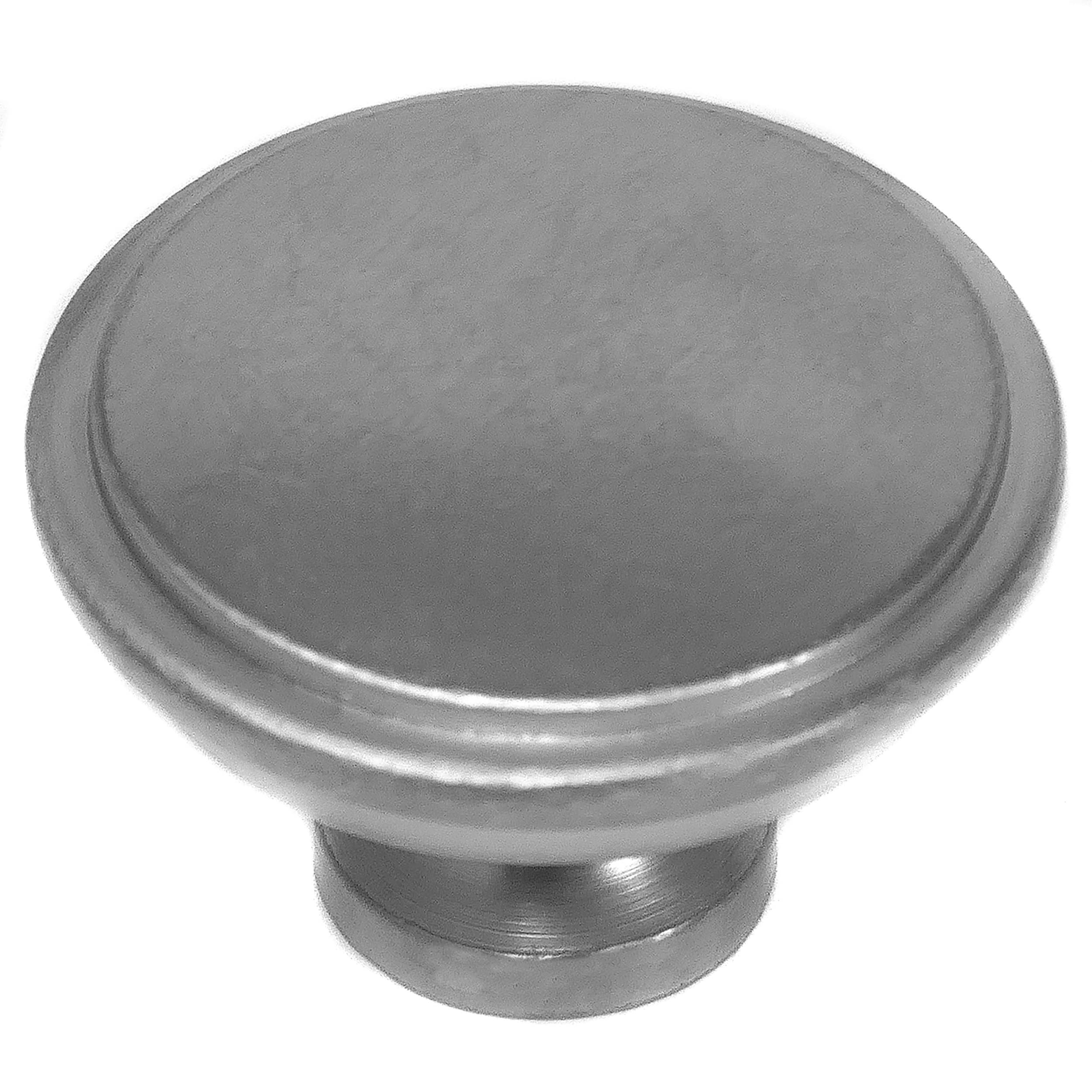 Laurey Polished Nickel Mng Hardware 83128 Grace Knob, 1-1/4", Satin Nickel