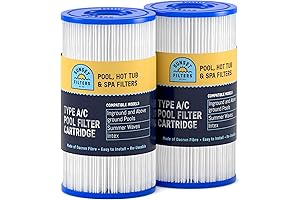 Summer Waves Pool Filter Type A/C Cartridges