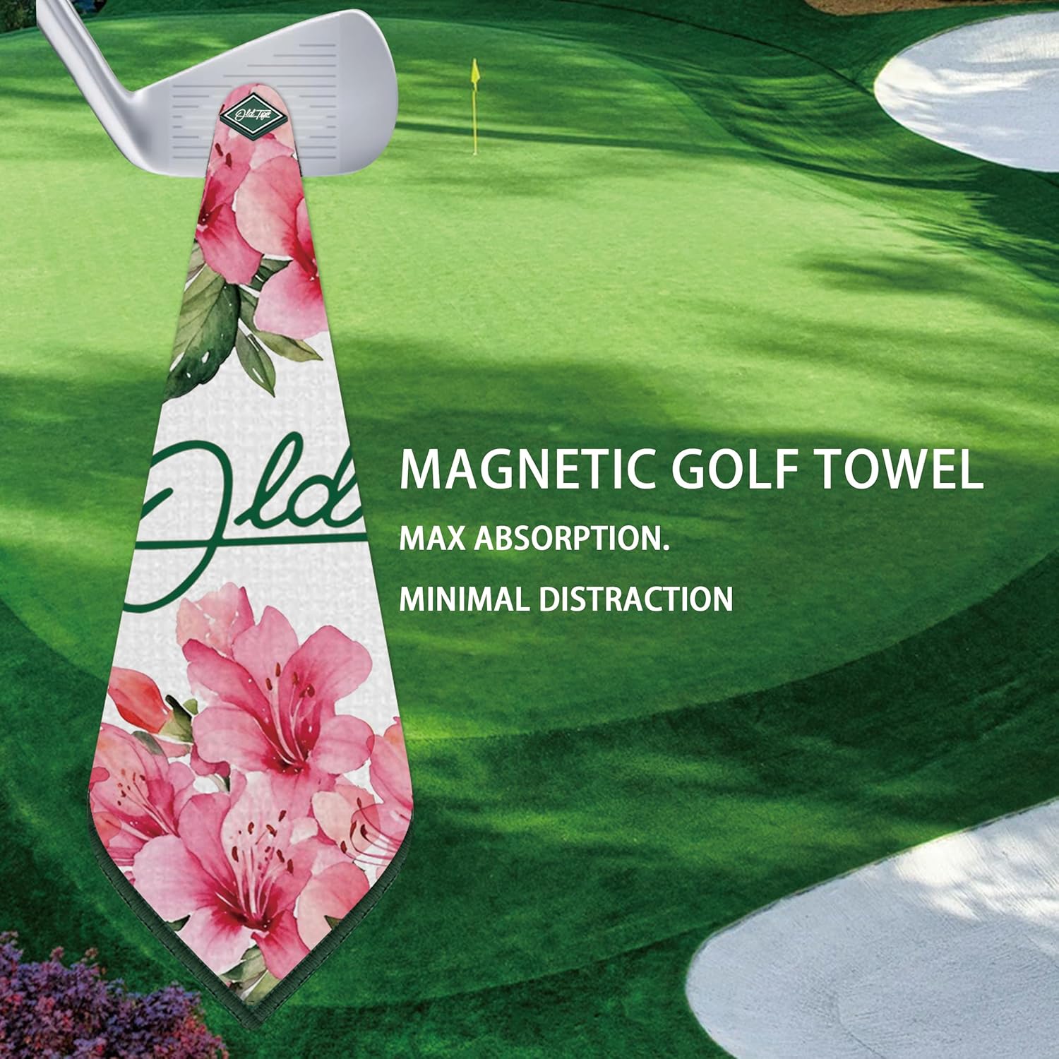 Gabigaba Microfiber Magnetic Golf Towels - 420gsm Super Absorbent & Quick Dry, Sports Towel for Golf,Gym, Yoga, Travel 16"x24"
