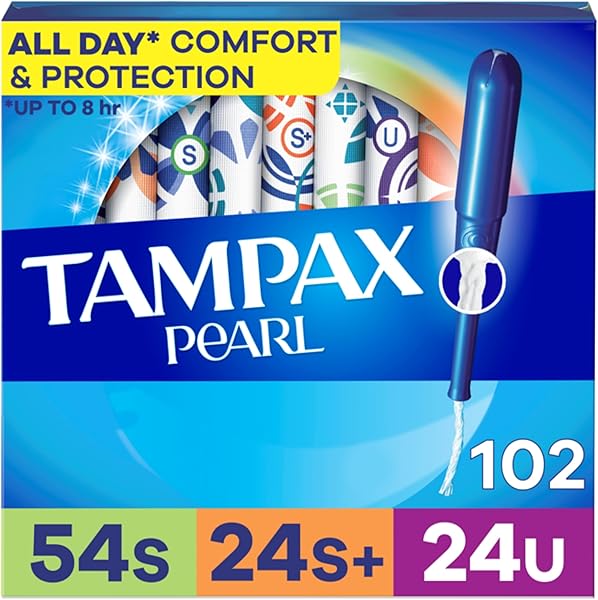 Tampax Pearl Tampons Trio Pack Super Plus Ultra 102 Stuks