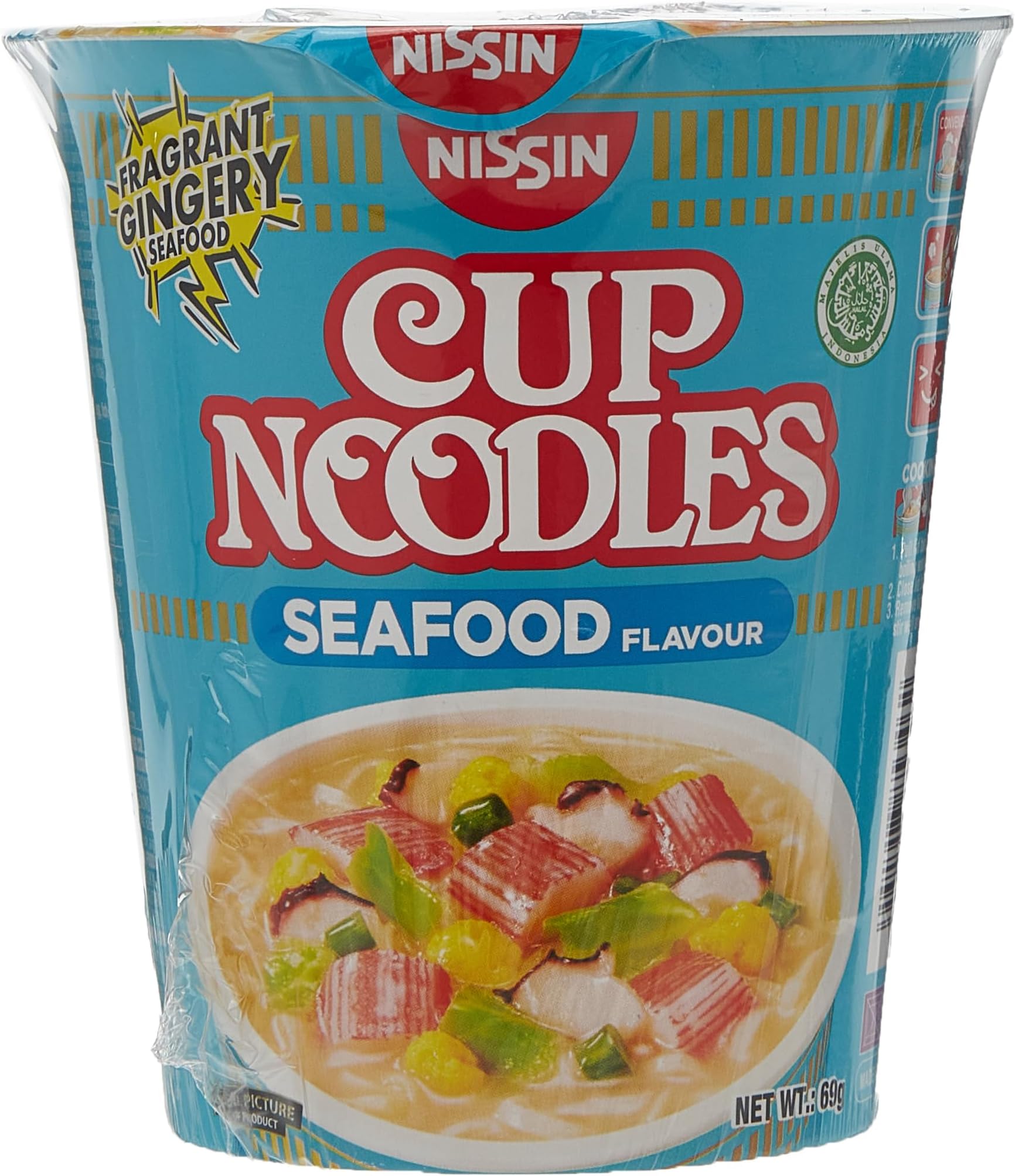 Cup Noodles Seafood Flavour, 69gm