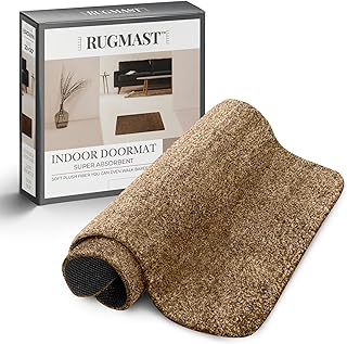 Dirt Trapper Door Mat Indoor Entrance 20" x 30" Entryway Rugs for Indoor Super Absorbent and Washable Microfiber Front Door Mat with Non-Slip Backing, Doormat Indoor Entrance
