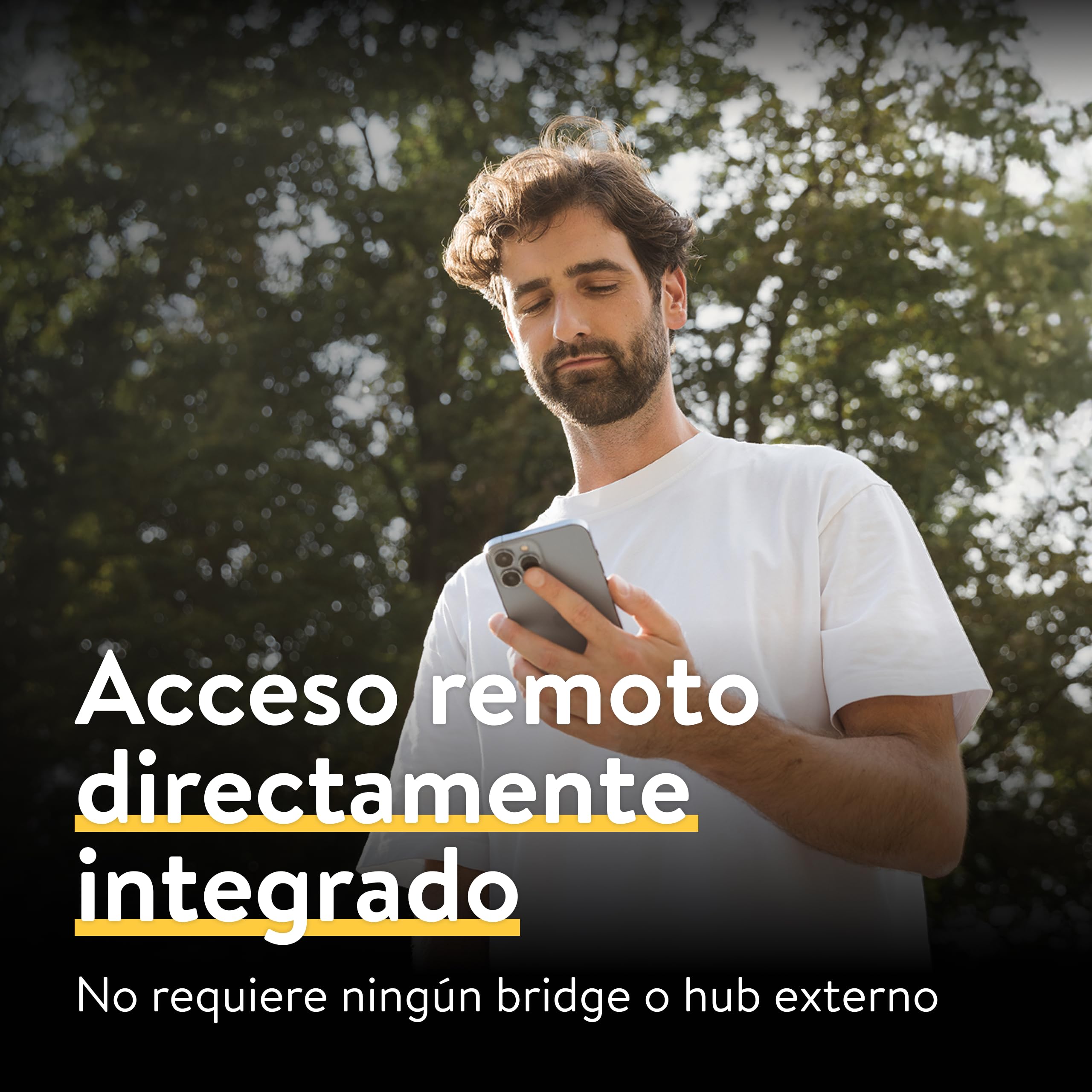 Nuki Smart Lock Pro con Bluetooth, WiFi & Matter, Integración sencilla en el Smart Home, Cerradura electrónica para cierre remoto, instalación fácil y adaptable sin cambio de cilindro