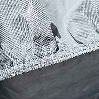 Vista 5 de Budge - SRB-2 Cubierta para estación de barrera de lluvia, para exteriores, impermeable, transpirable, cubierta para vagón de estación para vagones