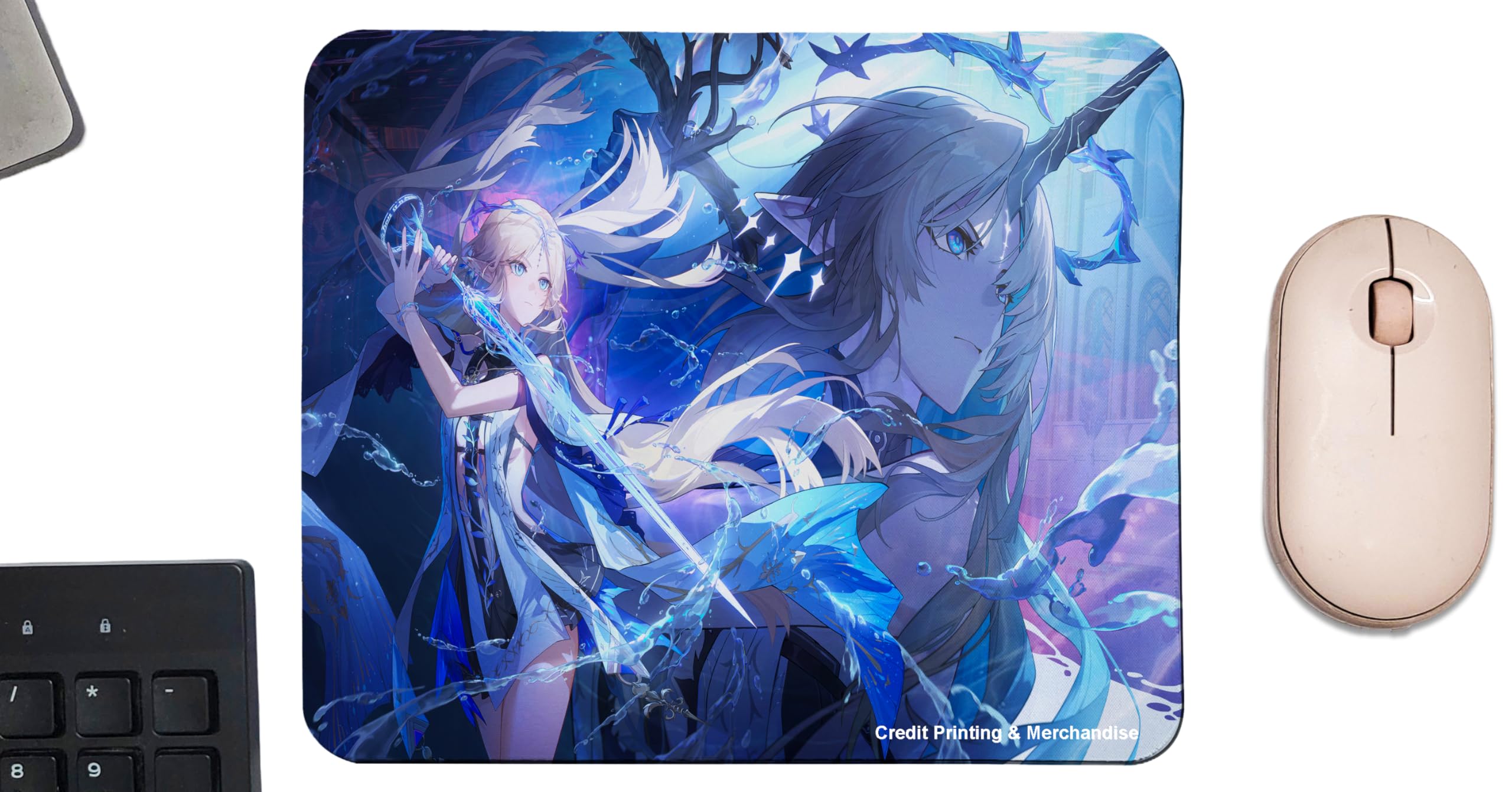 Credit Printing & Merchandise | Wuthering Waves | WuWa | XXL Mouse Pad (280 x 580 x 3 mm) / Small Mouse pad (220 x 175 x 3 mm) Gaming, Office, Personal Use | Fanmade (Custom, XXL) — Amazon image 23