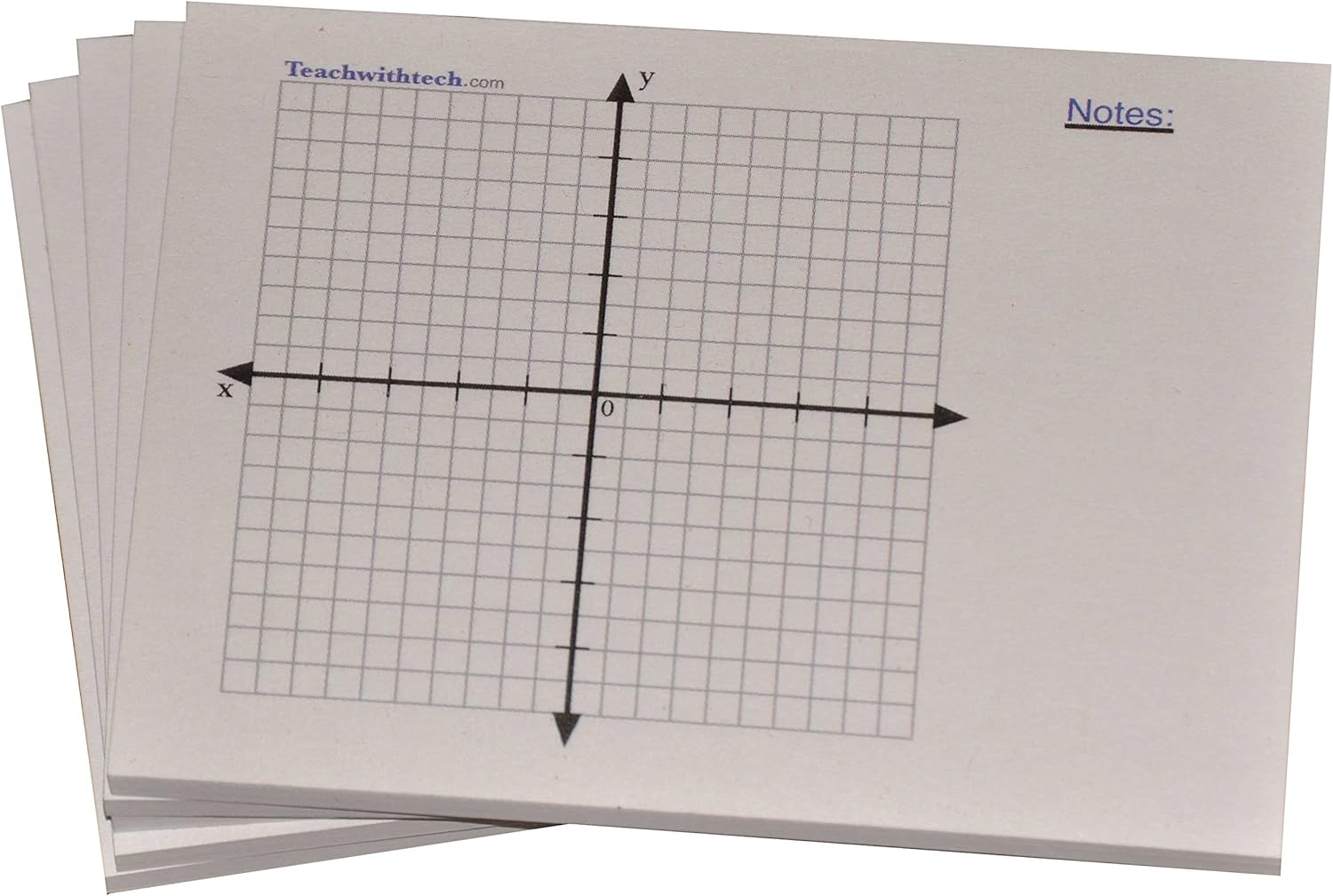 Sticky Note Mini Graph Pads 5 Count Graph Paper Sticky