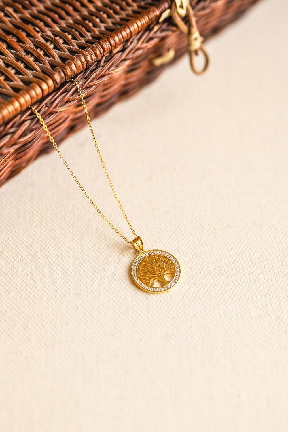 Tree of Life Pendant Necklace, Family Tree Necklace, Tree Pendant, 925 Silver Handmade Jewelry, Gift for Her - Image 5