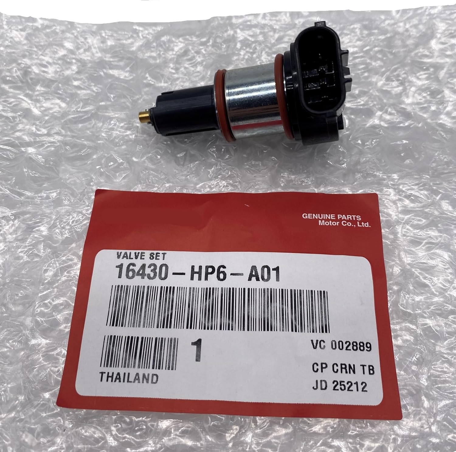 OEM Throttle Body Idle Air Control Valve IACV 16430-HP6-A01 Compatible with Honda Foreman 500 Rubicon 500 Pioneer 500 Pioneer 700 700-4 Rancher 420 Rincon 680 TRX700XX
