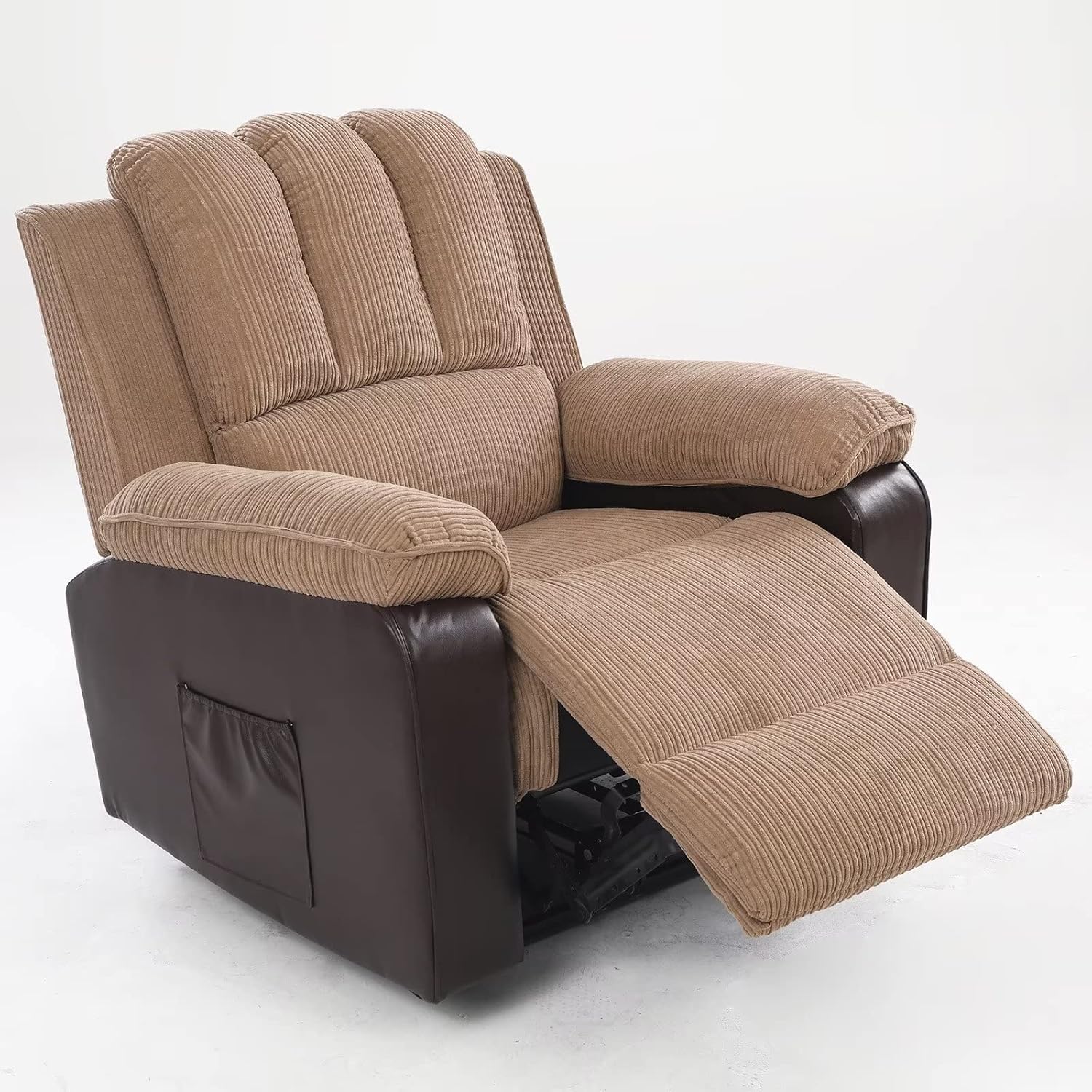 Electric Power Recliner Chair Brown Recliner Chair with