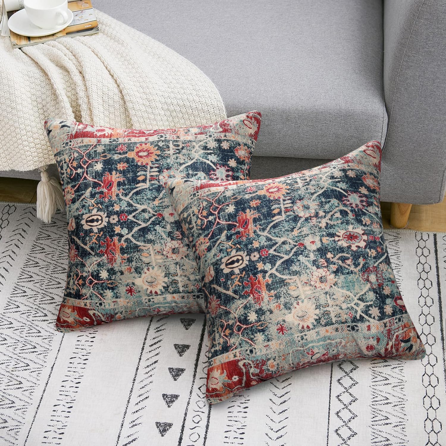 Varcoe Wool Cushion Cover B (40cm x 40cm) main image 1