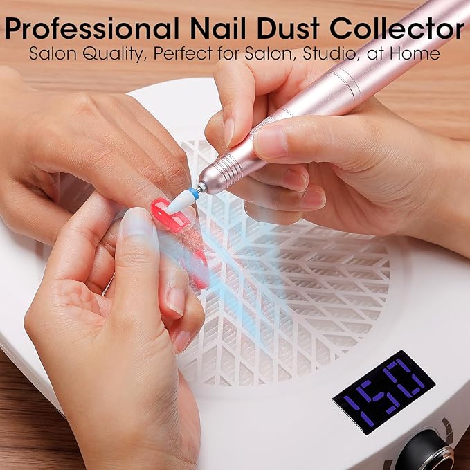 Gellen Colector de Polvo para Uñas con Pantalla LED miniatura 2