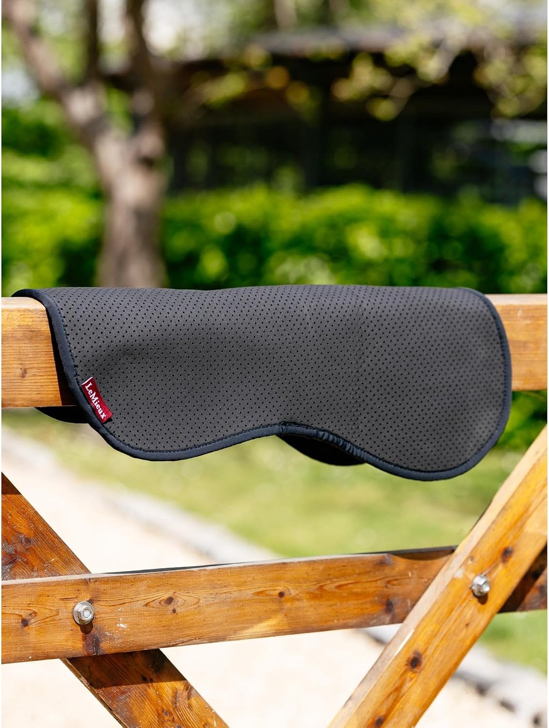 LeMieux Non-Slip Half Pad - Horse Riding Saddle Blanket - Black