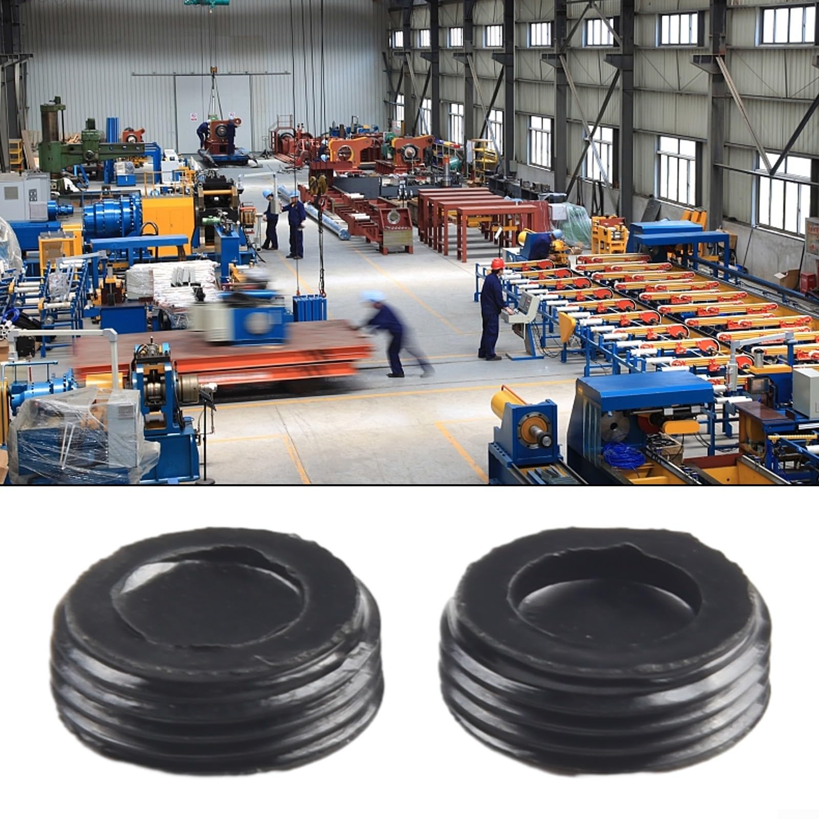 Tappo porta spazzole in carbone per elettromeccanica, 2 pezzi, tappo in plastica nera, 13 14 15 16 18 20 22 mm (14 mm)