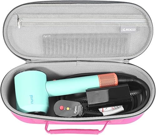 RLSOCO Estuche de viaje para Dyson Supersonic/Supersonic Nural Secador de pelo y Dyson Airwrap/Airwrap i.d./Airwrap Co-anda2x Multi-Styler, Secador
