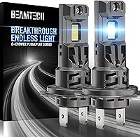 Vista 14 de BEAMTECH 90 05 Bombillas, 500% de brillo, Plug and Play, paquete de 2