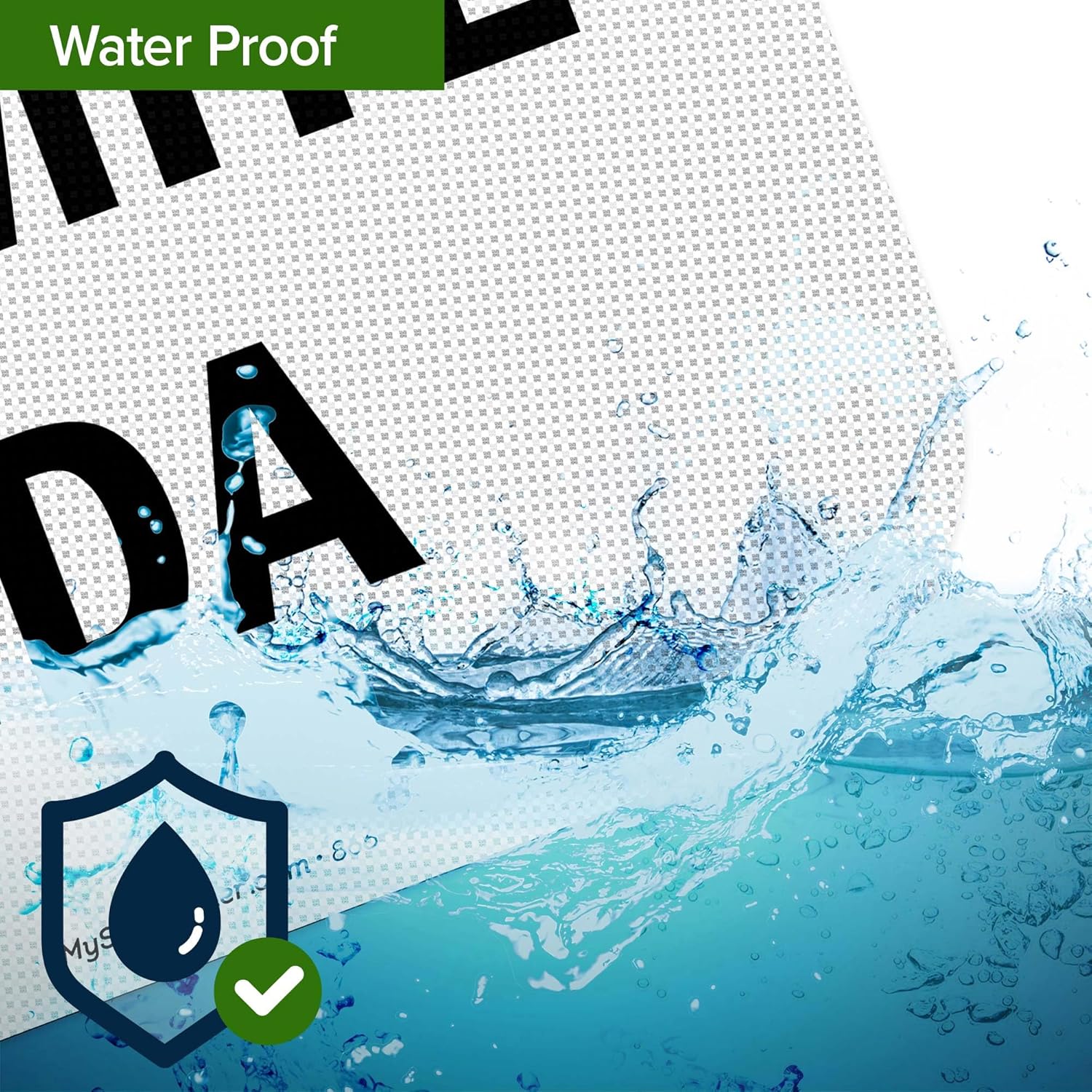 Notice No Food Or Drink Beyond This Point Bilingual Sign, 18x24 Inches, 3M EGP Reflective .080 Aluminum, Fade Resistant, Made in USA by My Sign Center